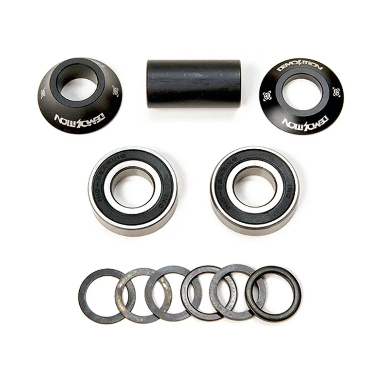 Demolition BMX Mid Bottom Bracket Bearing Kit - 24mm in Black