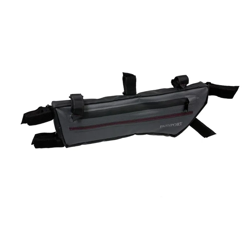 Passport Bikepacking Bicycle Frame Bags in Grey-2