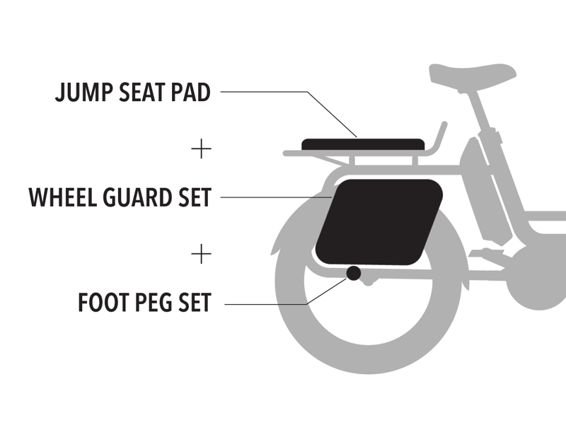 Benno Bikes RemiDemi Passenger Kit-2