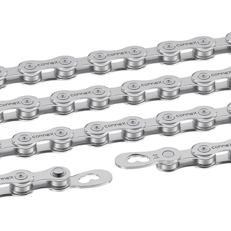 Connex 10S0 10-speed Bicycle Chain - 11/128 - 114L in Silver