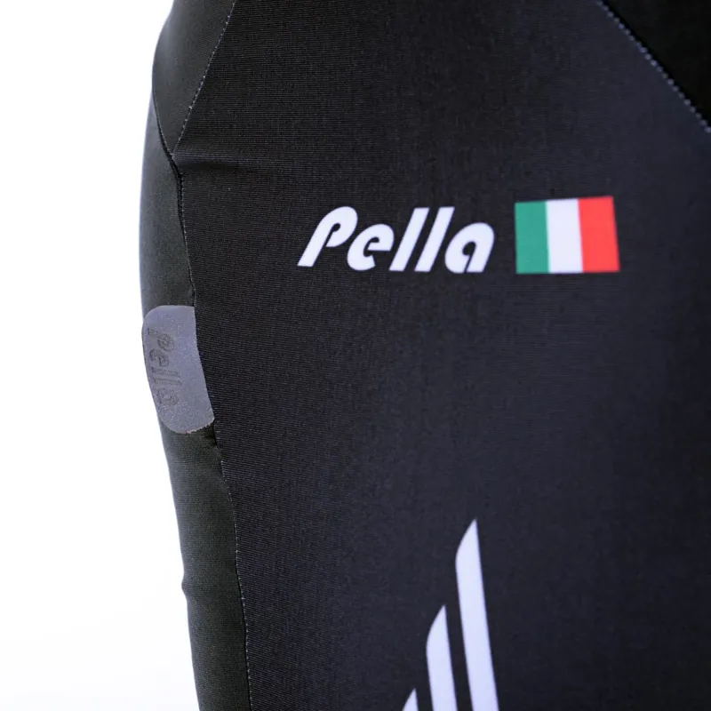 Halo Bib Shorts in Black-3