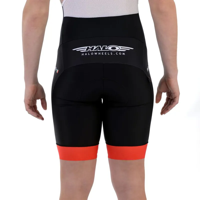Halo Bib Shorts in Black-6
