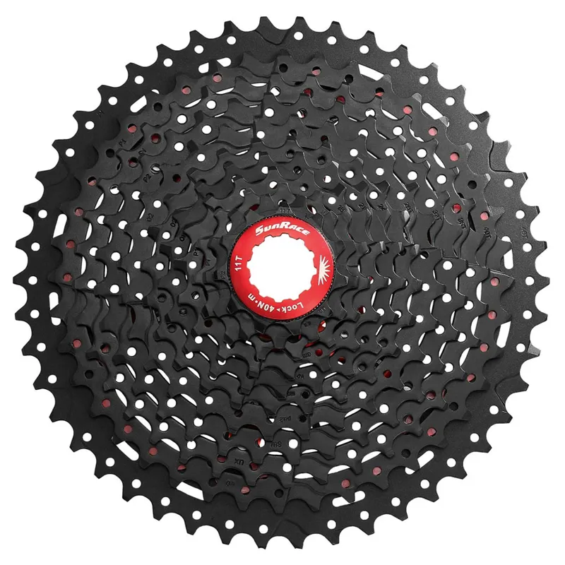 SunRace MX8 Cassette - 11 Speed - 11-42T or 11-46T - Black or Silver-2