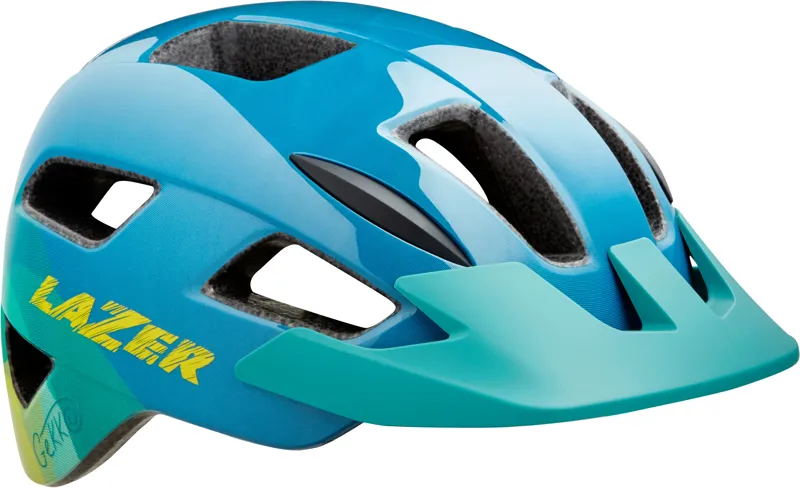 Lazer Gekko Blue / Yellow Unisize Youth Helmet