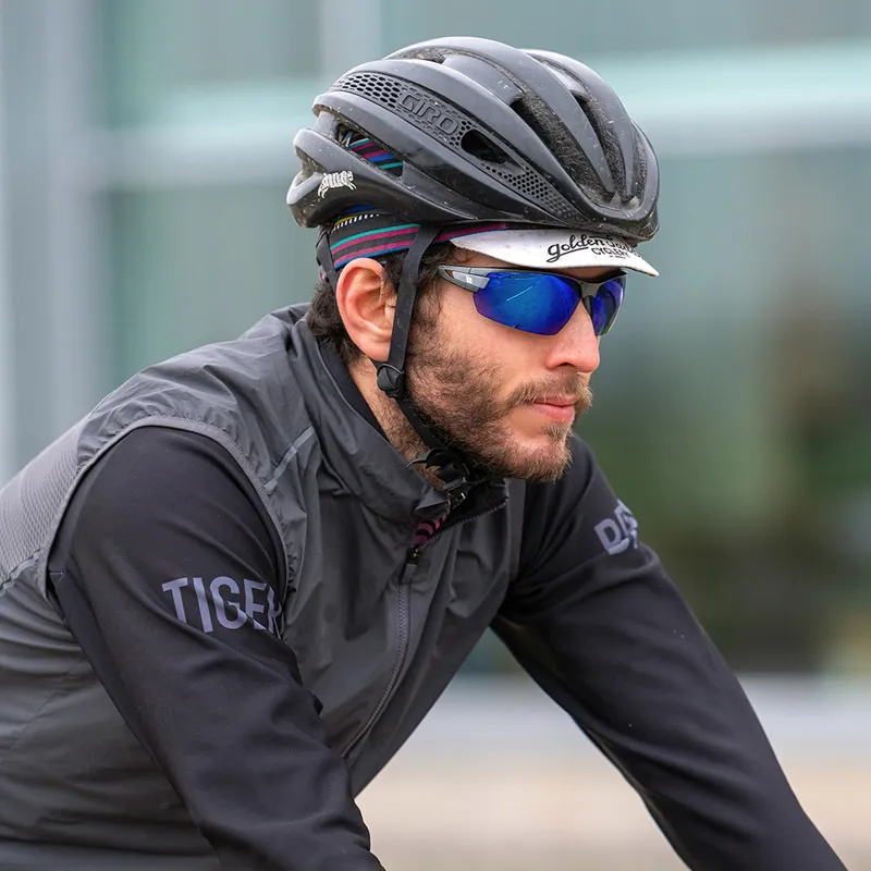 BZ Optics PHO Mirrored Glasses - Blue lens in Graphite-1