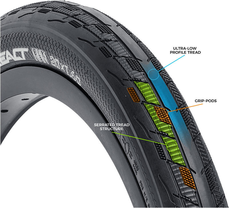 Tioga FASTR REACT S-Spec - 20 x 1.60 : 1.75-2