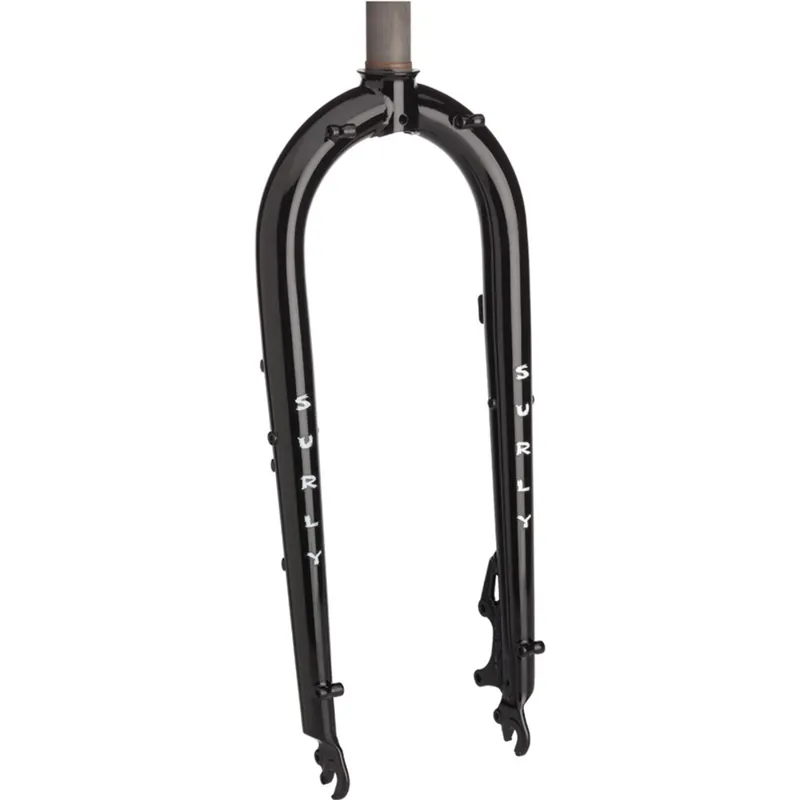 Surly Moonlander 1-1/8in 135mm Disc Forks in Black