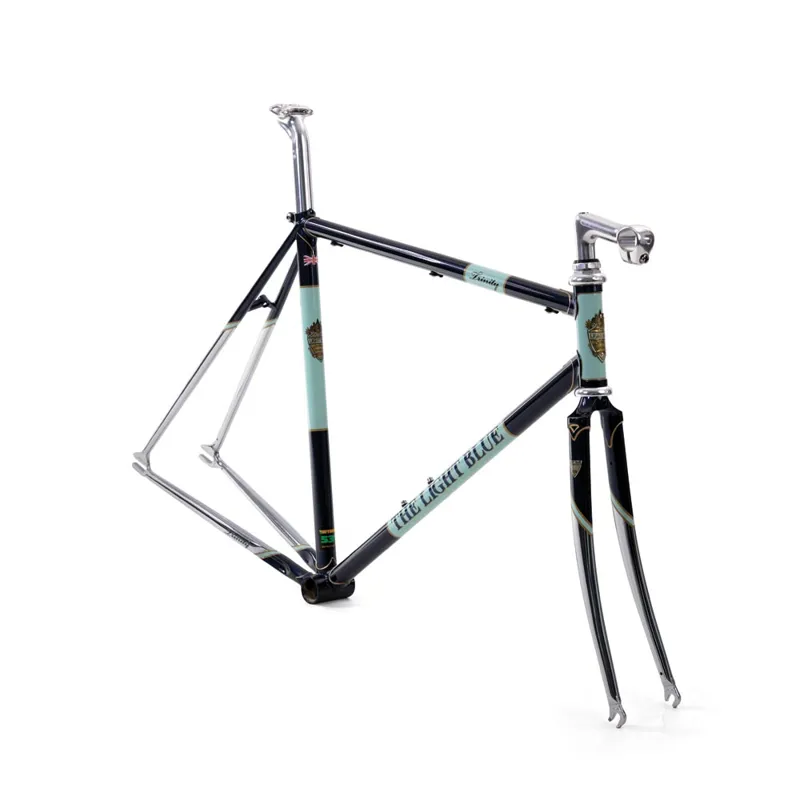 The Light Blue Trinity Track Frameset Blue-1
