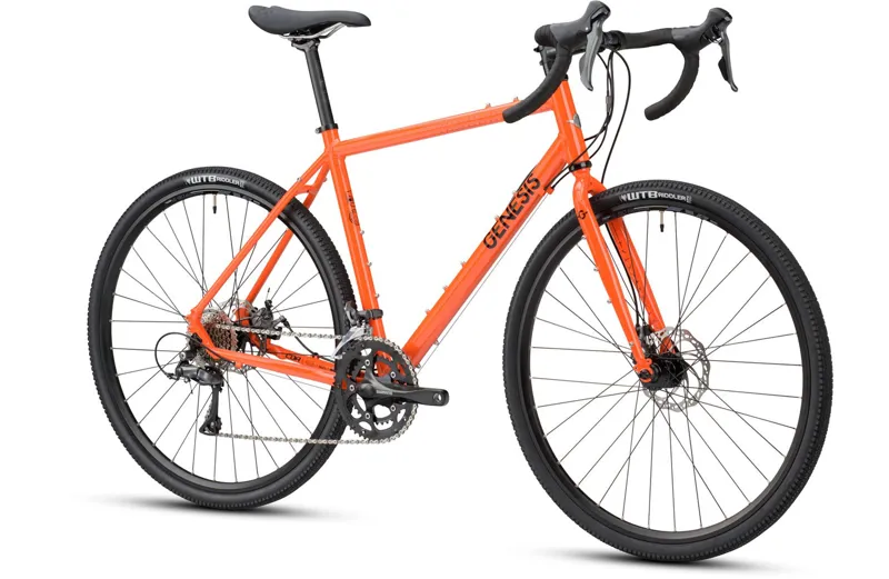 Genesis CDA 10 Gravel Bike in Orange-1