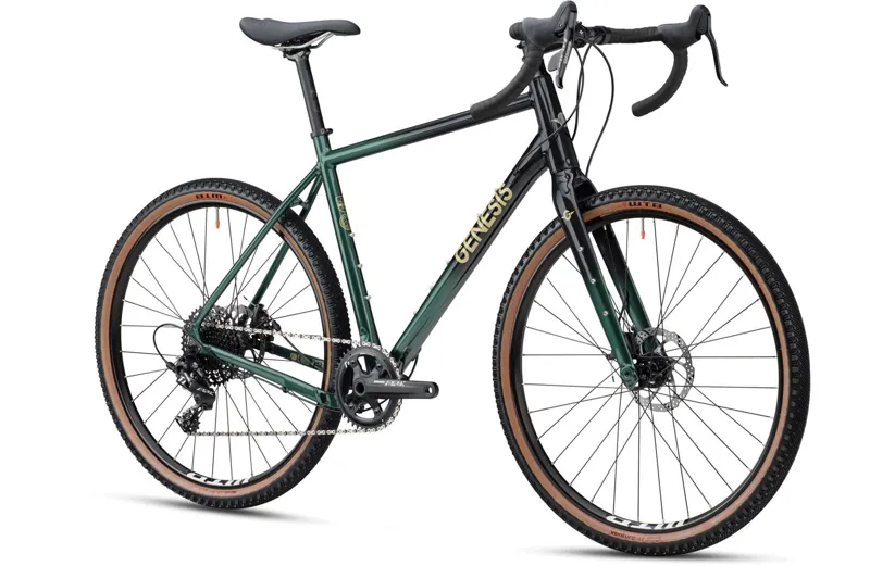 Genesis Fugio 10 Gravel Bike in Green-1
