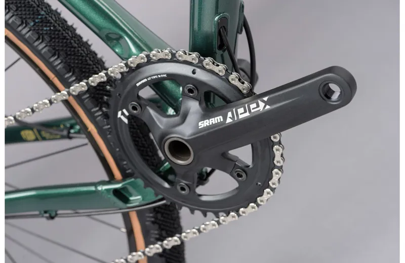 Genesis Fugio 10 Gravel Bike in Green-8