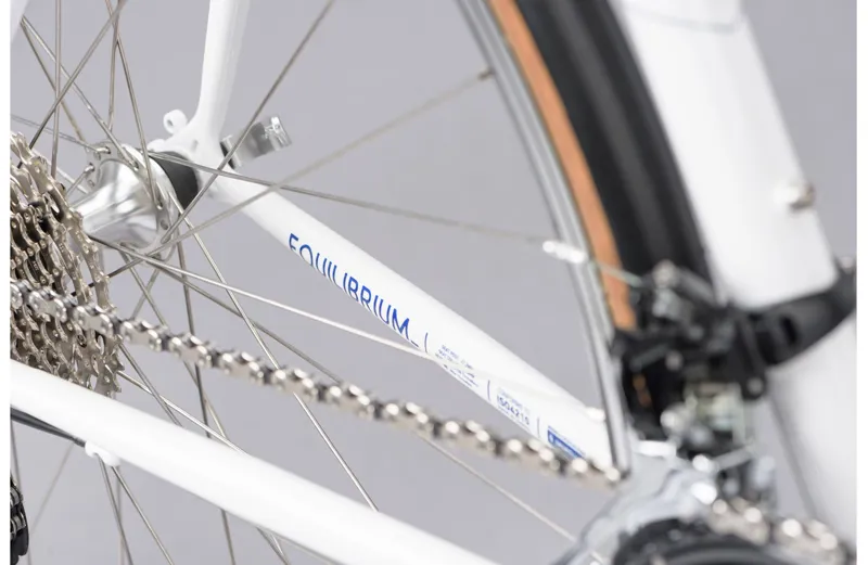 2021 Genesis Equilibrium Steel Road Bike in White-7