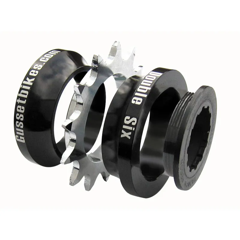 Double Six 1-er Convertor Black 12T