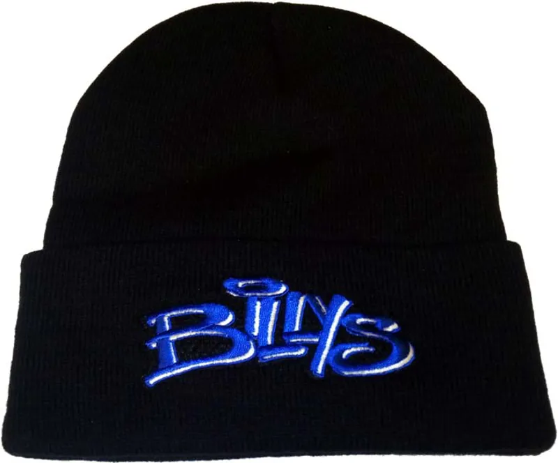 BILLYS Turn-Up Beanie Hat in Black