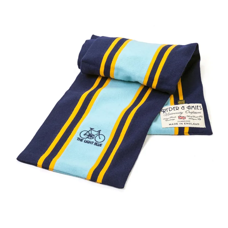 The Light Blue College Scarf Blue