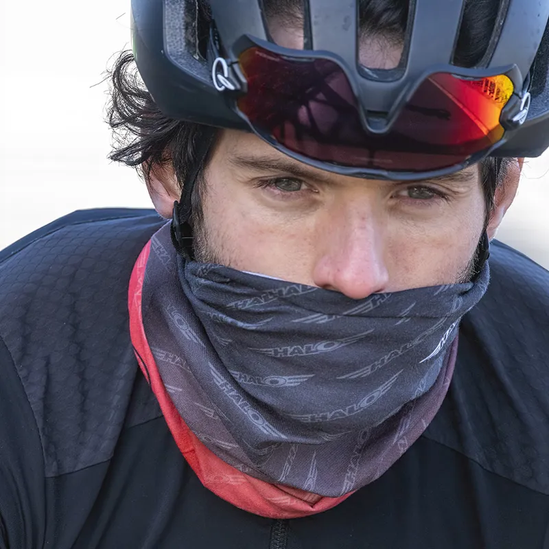 Halo Buff x Halo Neck Warmer in Red-5