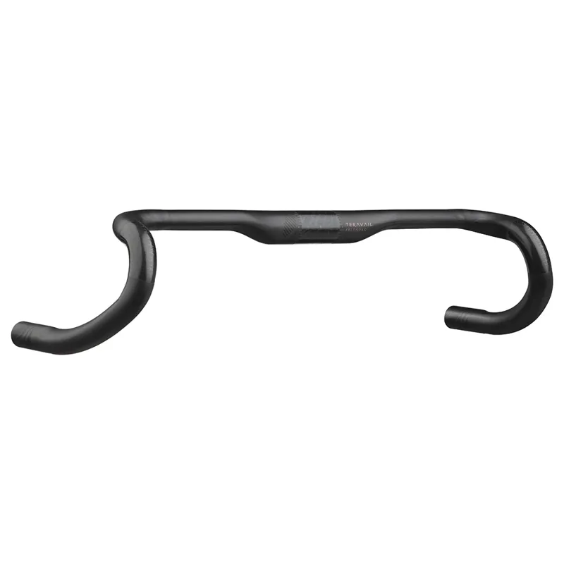 Teravail Feldspar Carbon Drop Bars in Black - 40/42/44/46/48cm Width