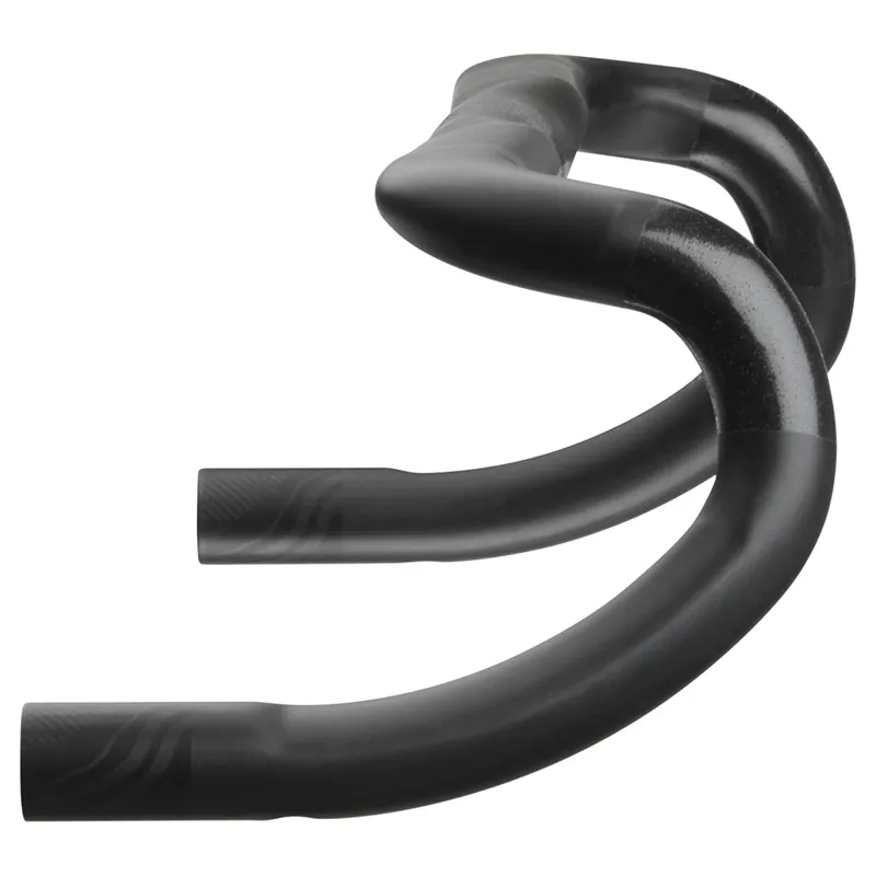 Teravail Feldspar Carbon Drop Bars in Black - 40/42/44/46/48cm Width-2