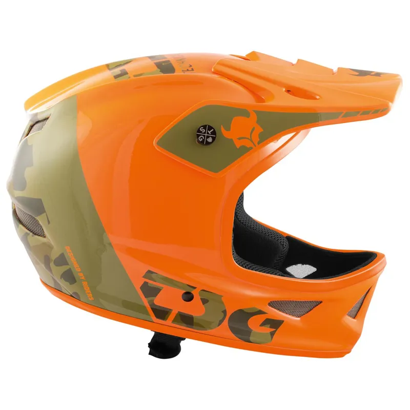 TSG Helmet - Squad in Orange-1