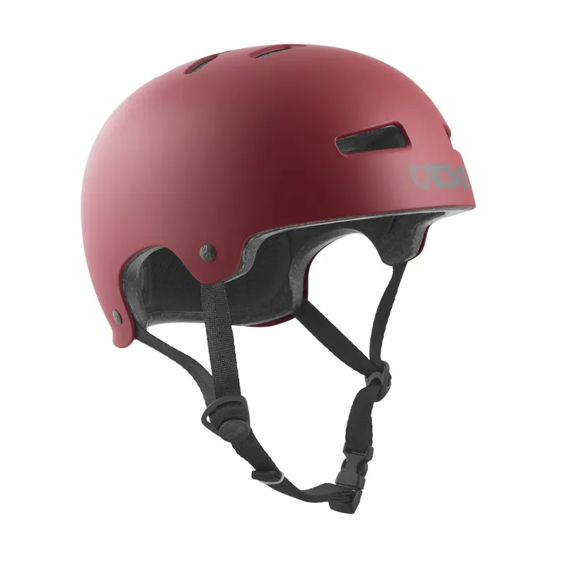 TSG Evolution Helmet in Satin Oxblood