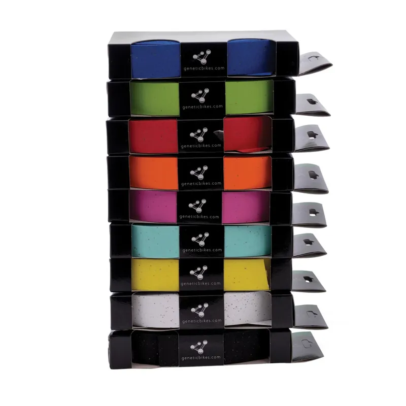 Genetic Cork Bar Tape in Black-3