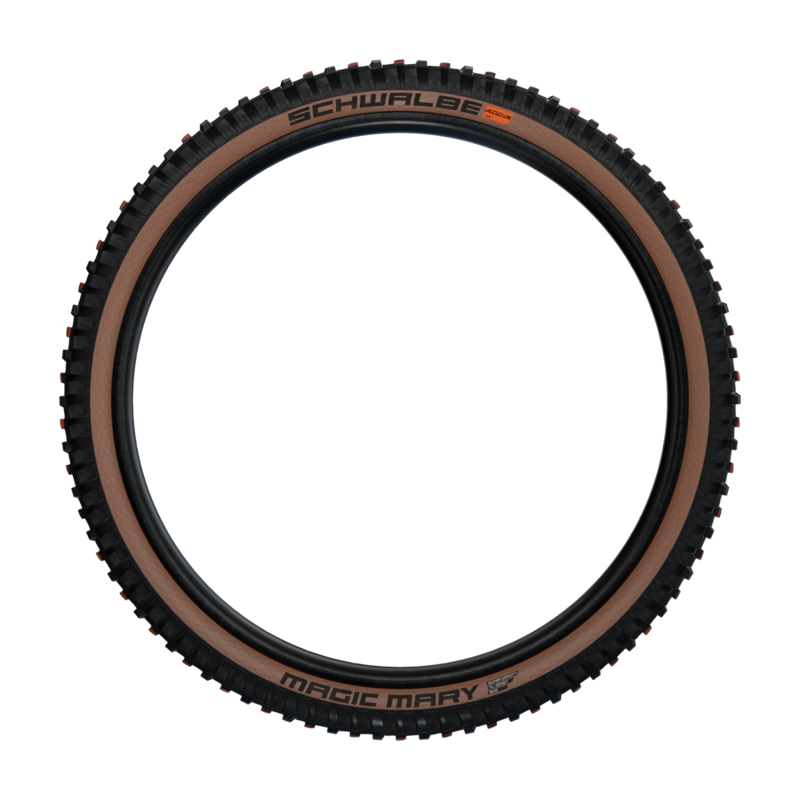 Schwalbe Magic Mary Super Gravity 29 Tyre in Black/Bronze - 2.40-1