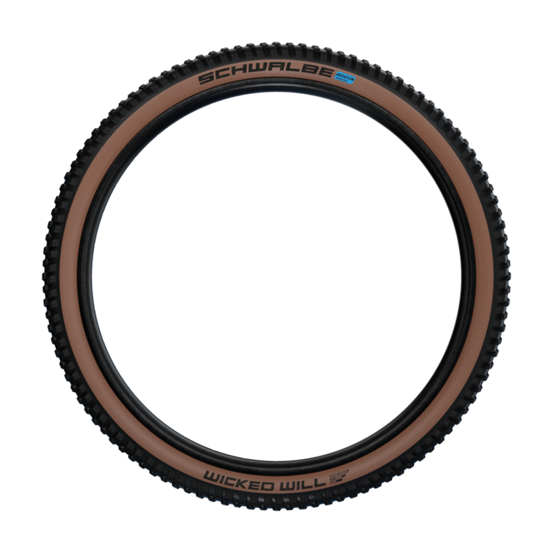Schwalbe Wicked Will Super Ground 29 x 2.40 Tyre in Bronze Sidewall-2