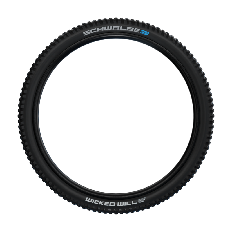 Schwalbe Wicked Will Super Trail 27.5 x 2.40/2.60 Tyres in Black-2