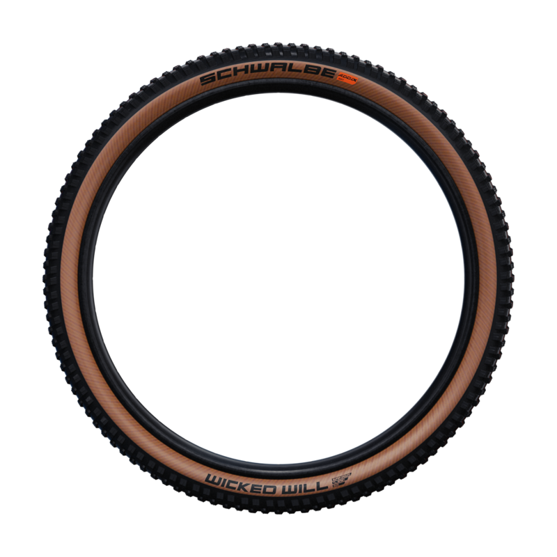 Schwalbe Wicked Will Super Race 29 x 2.25/2.40 Tyres in Trans S/wall-2