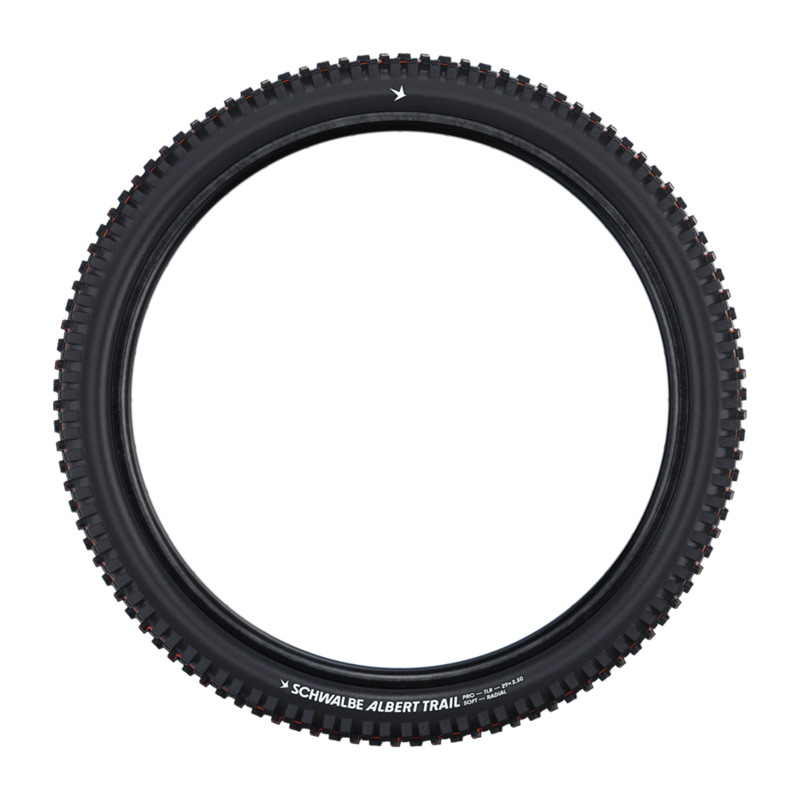 Schwalbe Albert Trail Pro 29 Tyre in Black - 2.50-3