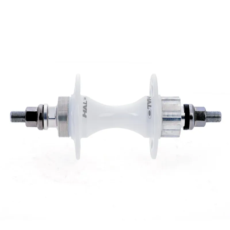 Halo Rear Fix-G Track Hub White 32h