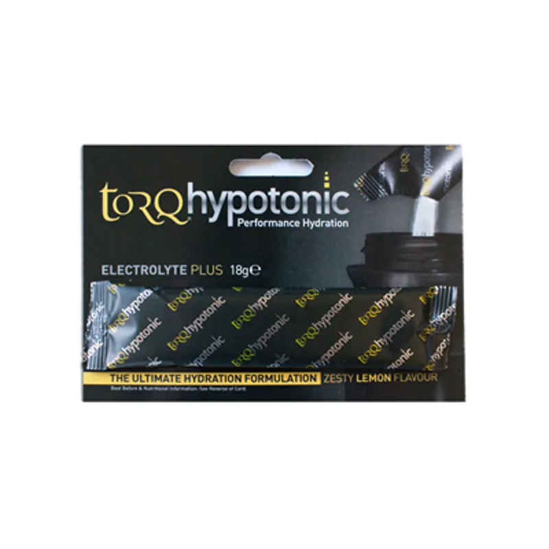 Torq Hypotonic Electrolyte Plus Drink Single Serve Lemon