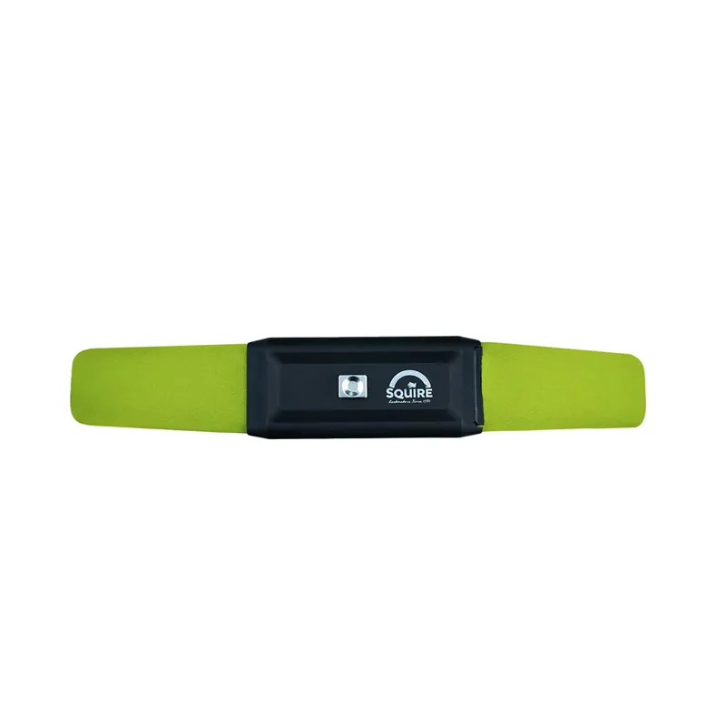Squire Straplok 35/850 - Tough and Lightweight Wearable Lock Green