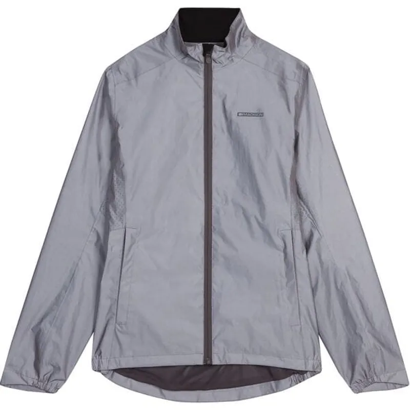 Madison Women's Stellar Shine Reflect SR Jacket in Silver