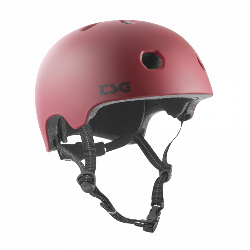 TSG Helmet - Meta in Satin Oxblood