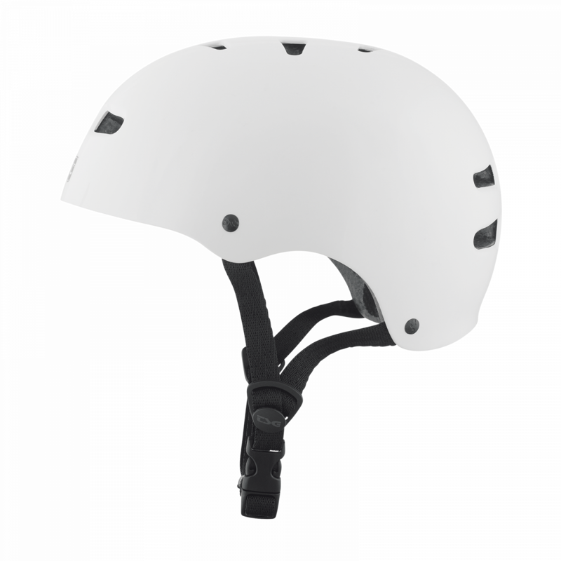 TSG Helmet - Skate/BMX Injected in White-2