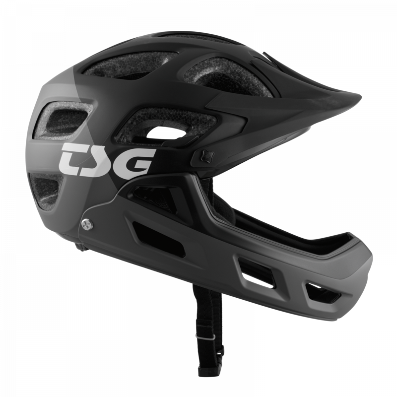TSG Helmet - Seek FR in Flow Grey-Black-2