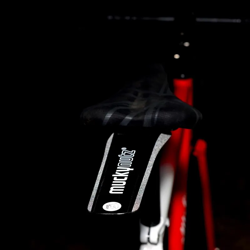 Mucky Nutz Road Butt Fender in Reflective/Black-1