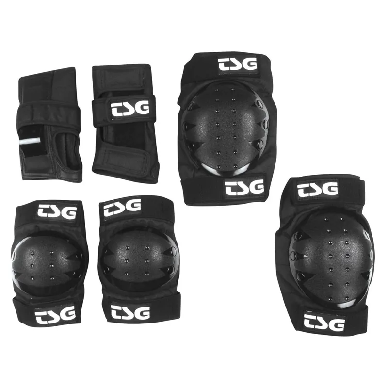 TSG Pad Sets - Basic-Set in Black