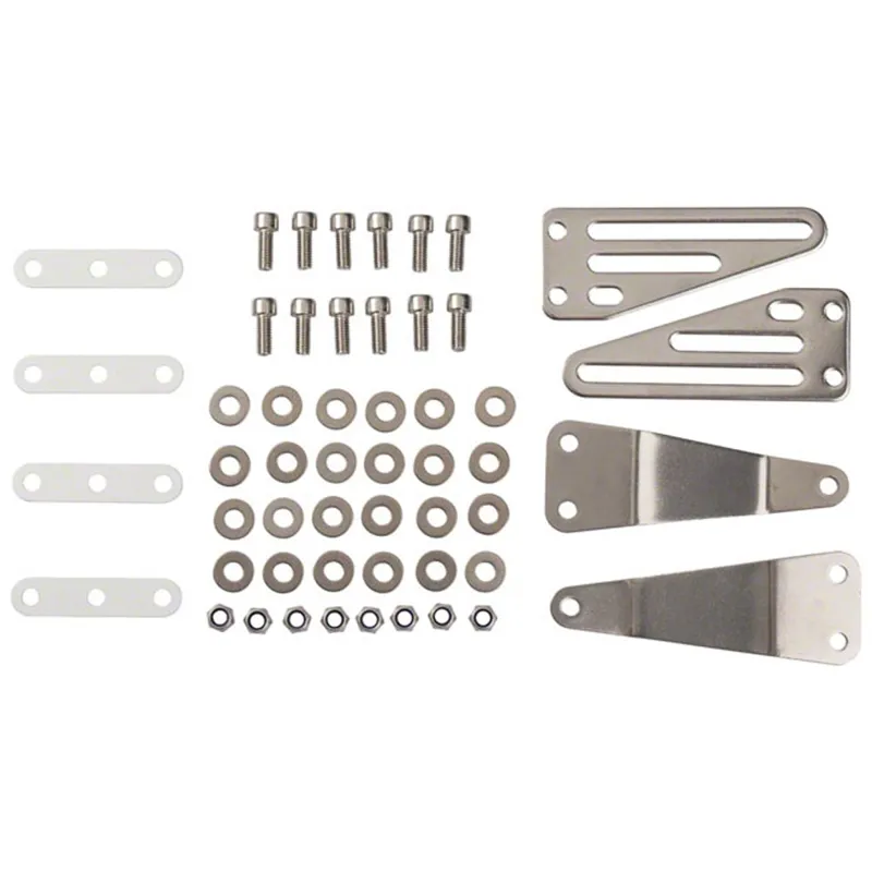 Surly Front Nice Rack Plate Mount Kit Silver