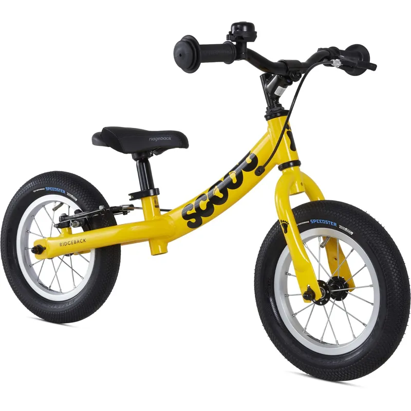 Ridgeback Scoot Kids Bike in Yellow-1