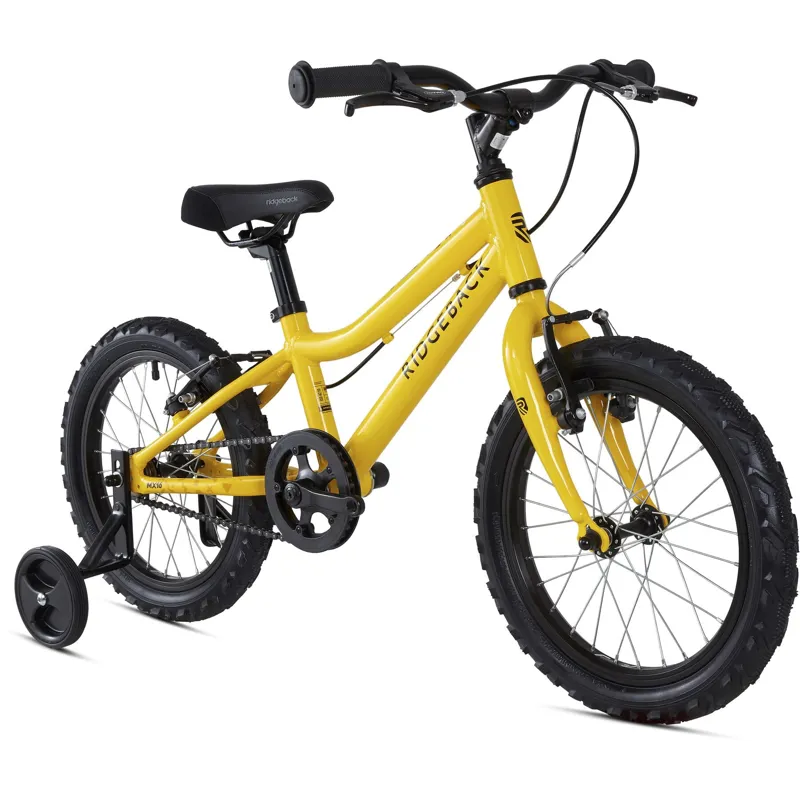 Ridgeback MX16 Kids Bike in Yellow-1