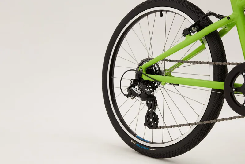 Ridgeback Dimension 24 Inch Wheel Aluminium Kids Bike in Green-3