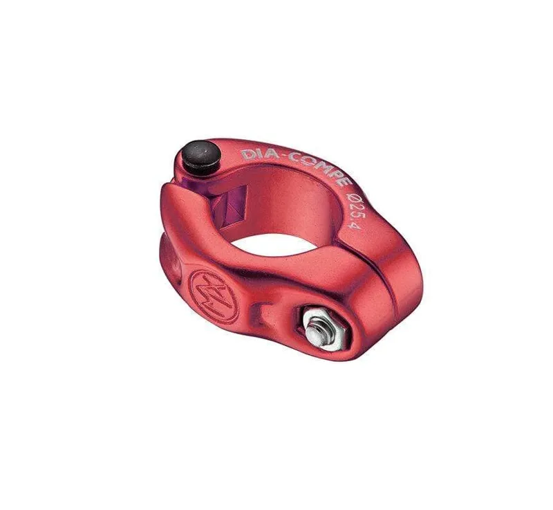 Dia-Compe MX1500 Two Bolt Seat 25.4mm Clamp in Red
