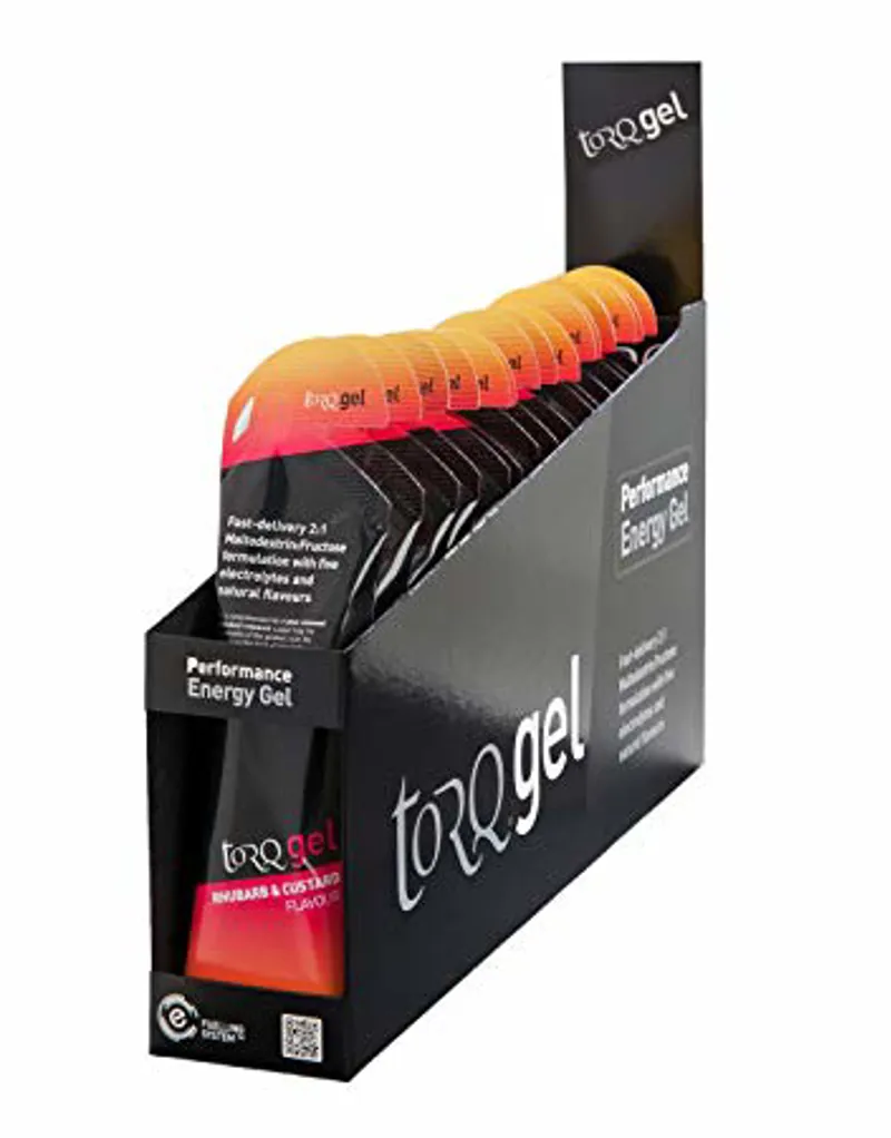 Torq Energy Gel 45g Rhubarb And Custard