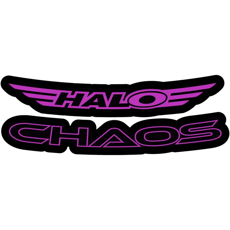 Halo Chaos Decal Kit in Purple