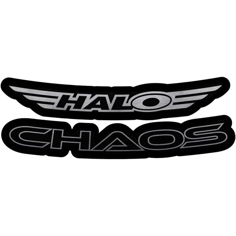 Halo Chaos Decal Kit in Silver