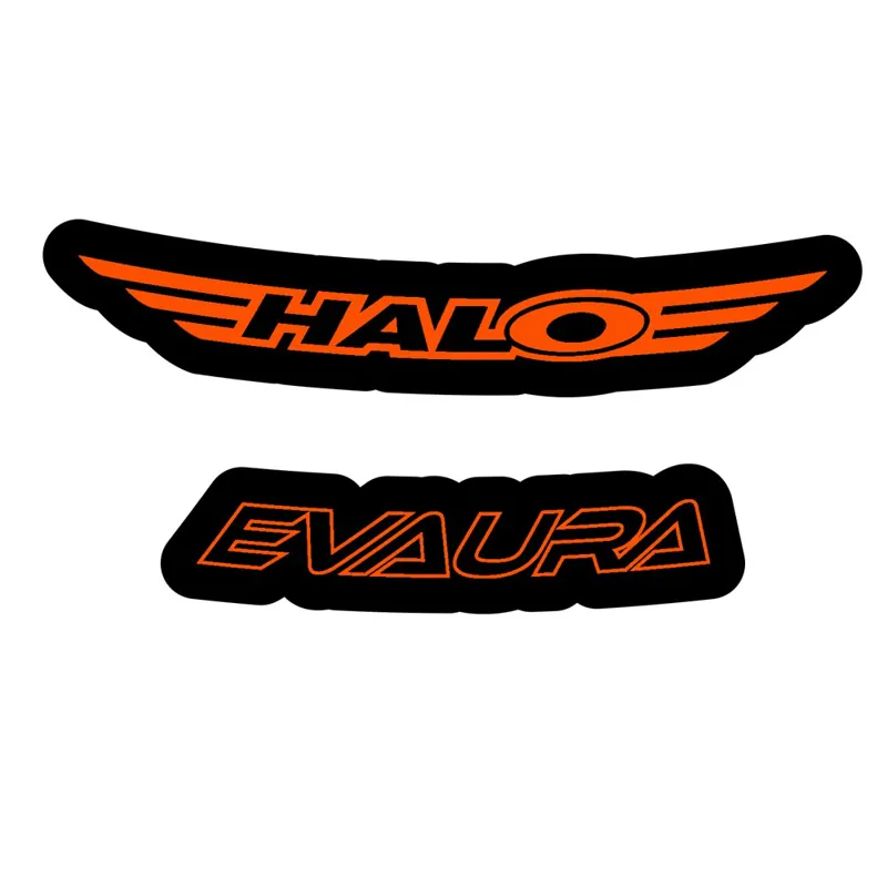Halo Evaura Disc Decal Kit in Orange