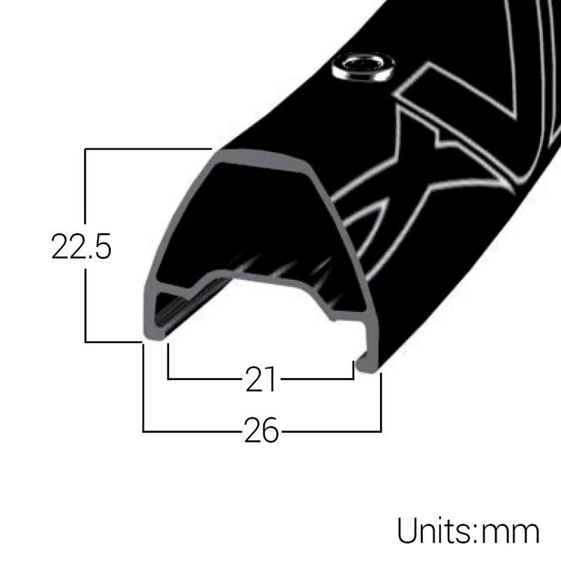Halo Vapour 27.5-inch Rim in White - 32H-2