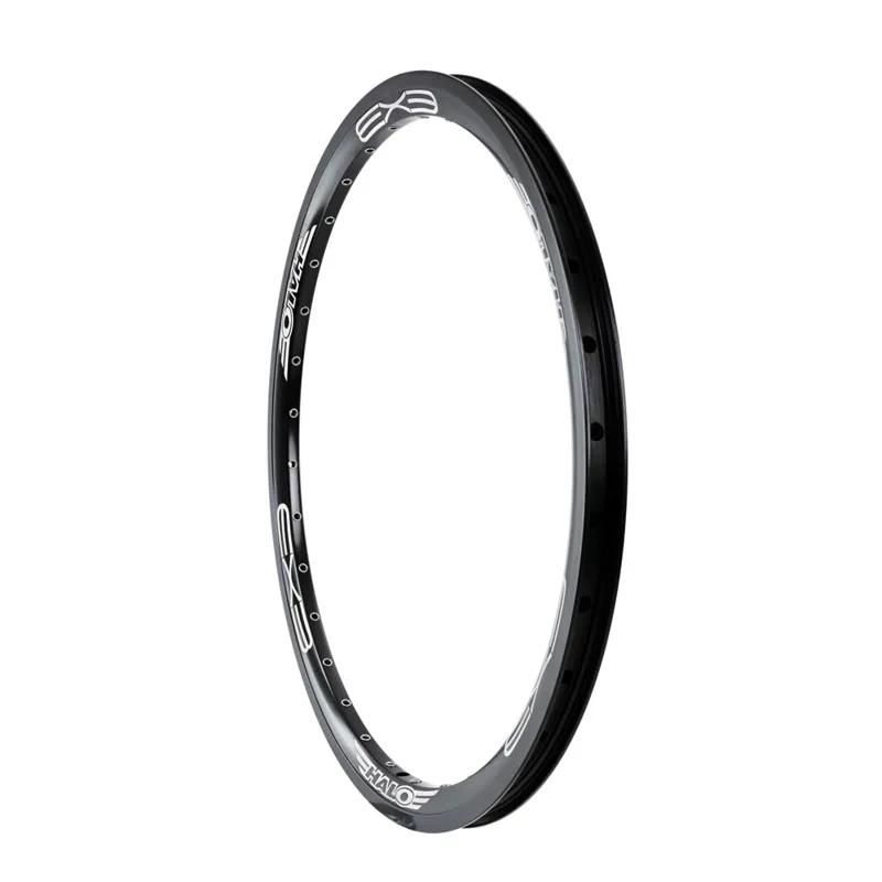 Halo EX3 20x1-3/8 BMX Race Rim in Black - 28H or 32H-1